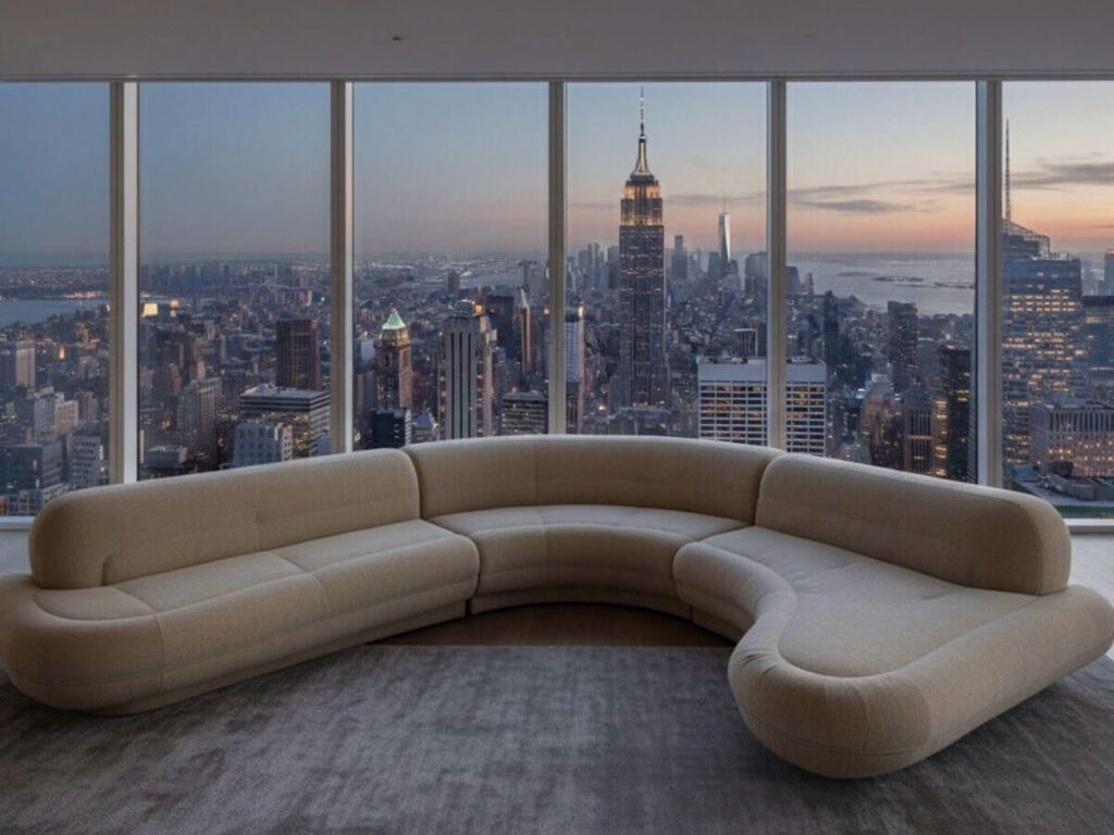 Bay Decorators Custom Modern Sofa